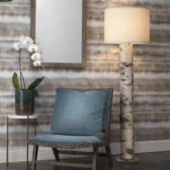 Forrester 69 Inch 150.00 Watt Birch Veneer Floor Lamp Portable Light -Lighting Store 1forr flbi 4
