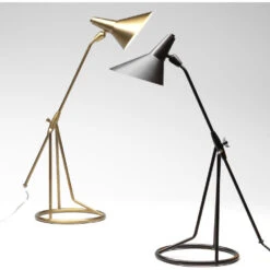 Franco Tri-Pod 33 Inch 60.00 Watt Oil Rubbed Bronze Table Lamp Portable Light -Lighting Store 1fran tlob 2