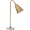 Gazette 20 Inch 60.00 Watt Antique Brass Task Lamp Portable Light -Lighting Store 1gaze tlab