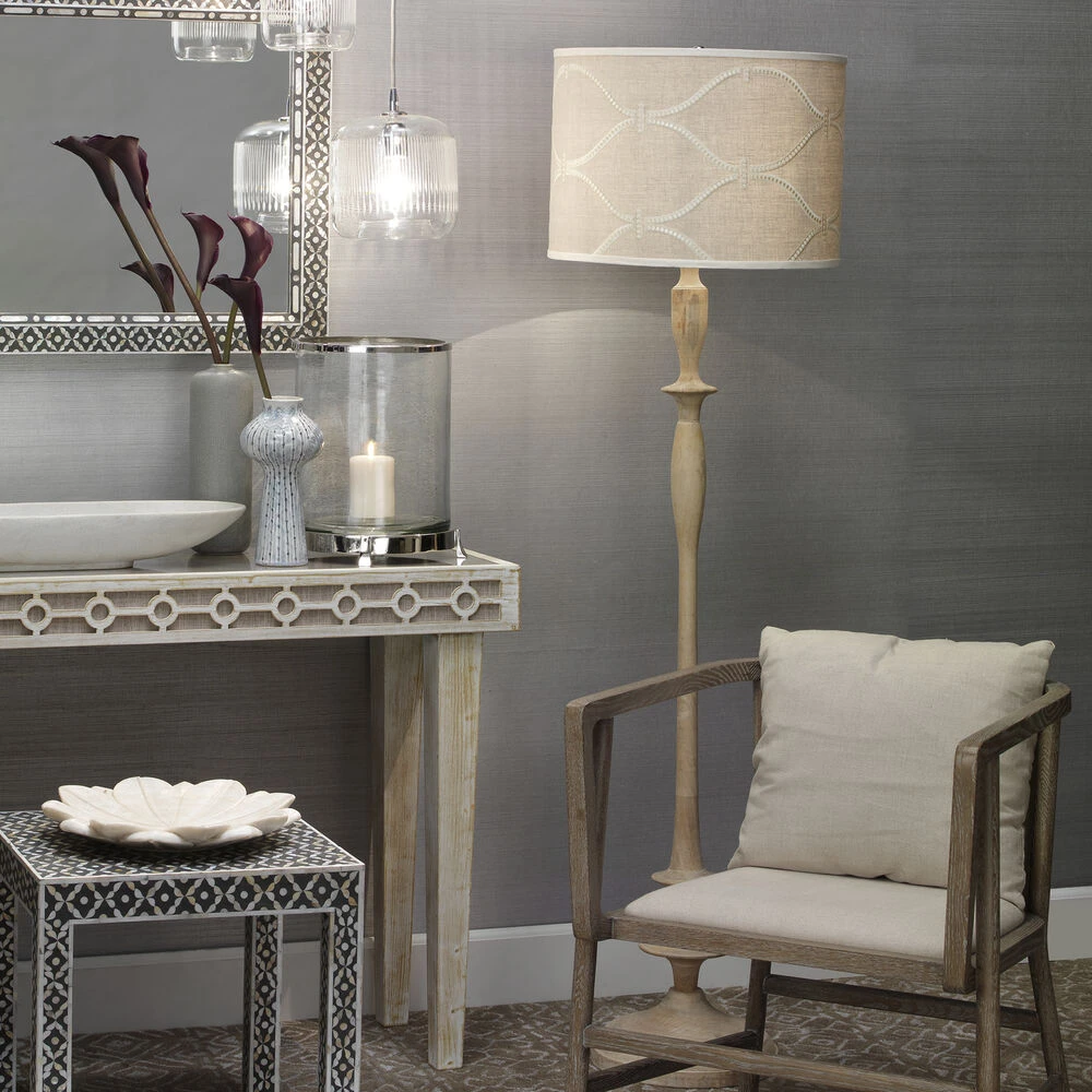 Petite Paro 64.5 Inch 150 Watt White Floor Lamp Portable Light 7 Petite Paro 64.5 Inch 150 Watt White Floor Lamp Portable Light - Image 5