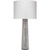 Striped Silver Pillar 38 Inch 150.00 Watt Clear Seeded Table Lamp Portable Light 1 Striped Silver Pillar 38 Inch 150.00 Watt Clear Seeded Table Lamp Portable Light -Lighting Store 1pill tlss
