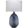 Twilight 35 Inch 150.00 Watt Blue Ombre Enameled Metal Table Lamp Portable Light