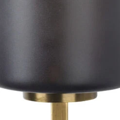 Blueprint 1 Light 5 Inch Antique Brass & Grey Frosted Glass Wall Sconce Wall Light -Lighting Store 4blue scabgr 3 1