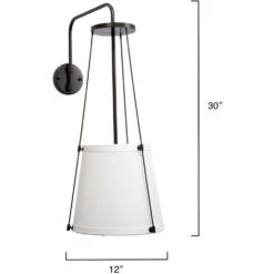 California 1 Light 12 Inch Oil Rubbed Bronze Wall Sconce Wall Light -Lighting Store 4cali obow 2 1