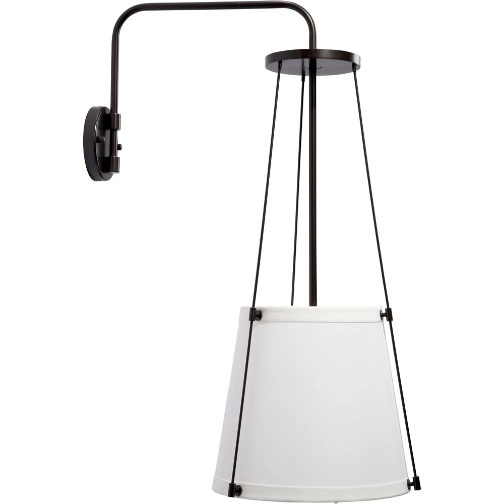 California 1 Light 12 Inch Oil Rubbed Bronze Wall Sconce Wall Light 8 California 1 Light 12 Inch Oil Rubbed Bronze Wall Sconce Wall Light - Image 6