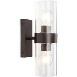 Chatham 2 Light 5 Inch Oil Rubbed Bronze Wall Sconce Wall Light -Lighting Store 4chat scob 6