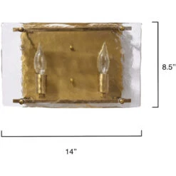 Glenn 2 Light 14 Inch Antique Brass Double Wall Sconce Wall Light 11 Glenn 2 Light 14 Inch Antique Brass Double Wall Sconce Wall Light -Lighting Store 4glen dbab 2