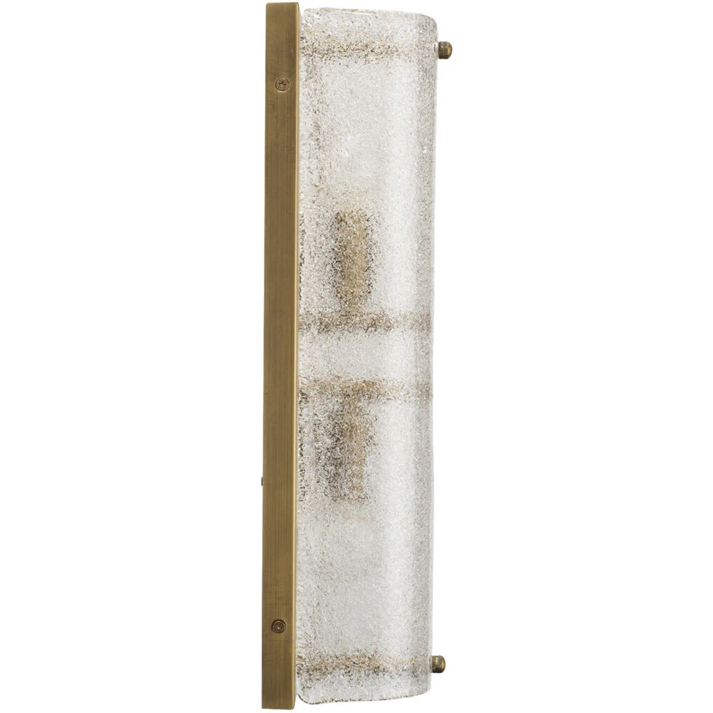 Moet Rounded 2 Light 4 Inch Antique Brass Wall Sconce Wall Light 9 Moet Rounded 2 Light 4 Inch Antique Brass Wall Sconce Wall Light - Image 7