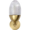 Whitworth 1 Light 5.5 Inch Polished Brass Sconce Wall Light, Small -Lighting Store 4whit smab