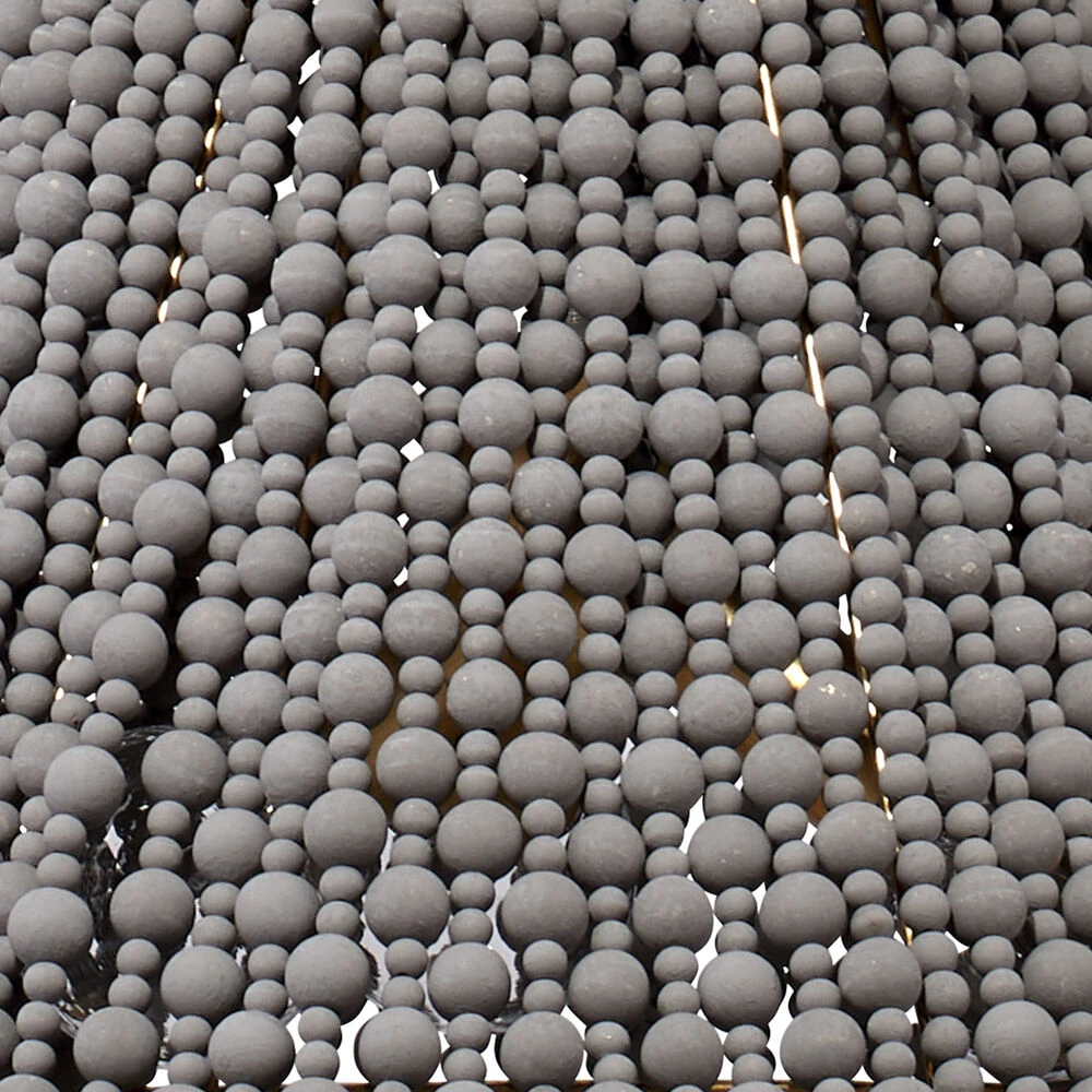 Angelou 3 Light 20 Inch Gold Beaded Chandelier Ceiling Light 6 Angelou 3 Light 20 Inch Gold Beaded Chandelier Ceiling Light - Image 4