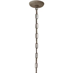 Blooming 12 Light 30 Inch Rust Chandelier Ceiling Light -Lighting Store 5bloo rust 5
