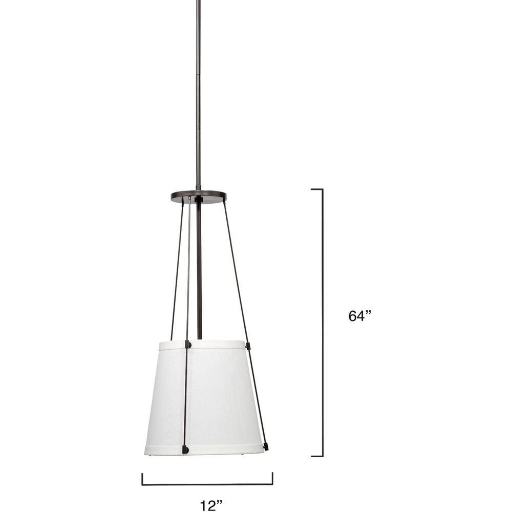 California 1 Light 12 Inch Oil Rubbed Bronze Pendant Ceiling Light 5 California 1 Light 12 Inch Oil Rubbed Bronze Pendant Ceiling Light - Image 3