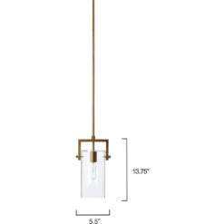 Cambrai 1 Light 6 Inch Antique Brass Pendant Ceiling Light, Small -Lighting Store 5camb smbr 2 1