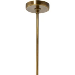 Cambrai 1 Light 6 Inch Antique Brass Pendant Ceiling Light, Small -Lighting Store 5camb smbr 6