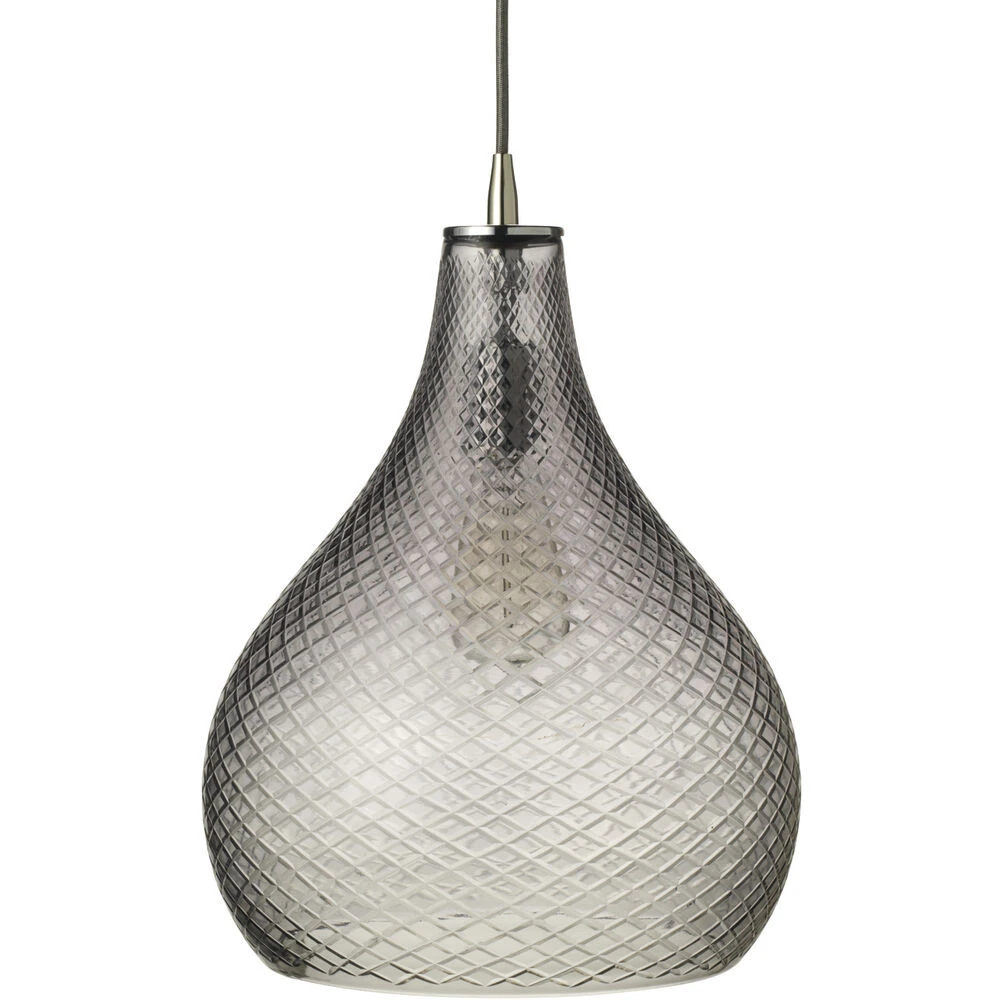 Cut Glass Curved 1 Light 13.00 Inch Pendant 3 Cut Glass Curved 1 Light 13.00 Inch Pendant