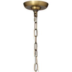 Glenn 6 Light 21.75 Inch Antique Brass Chandelier Ceiling Light, Large -Lighting Store 5glen lgab 4 1
