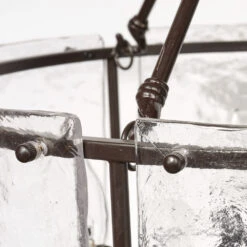 Glenn 6 Light 21.75 Inch Bronze And Oil Rubbed Bronze Chandelier Ceiling Light, Large 12 Glenn 6 Light 21.75 Inch Bronze And Oil Rubbed Bronze Chandelier Ceiling Light, Large -Lighting Store 5glen lgob 3