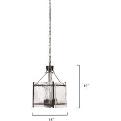 Glenn 4 Light 14 Inch Bronze And Oil Rubbed Bronze Chandelier Ceiling Light, Small 11 Glenn 4 Light 14 Inch Bronze And Oil Rubbed Bronze Chandelier Ceiling Light, Small -Lighting Store 5glen smob 2
