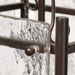 Glenn 4 Light 14 Inch Bronze And Oil Rubbed Bronze Chandelier Ceiling Light, Small -Lighting Store 5glen smob 3 1