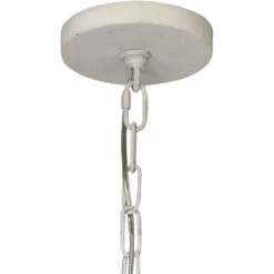 Mercer 8 Light 36 Inch White Gesso Two Tier Chandelier Ceiling Light -Lighting Store 5merc chwh 2 1