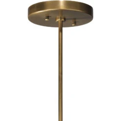 Orbit 3 Light 20 Inch Antique Brass Chandelier Ceiling Light -Lighting Store 5orbi chab 1