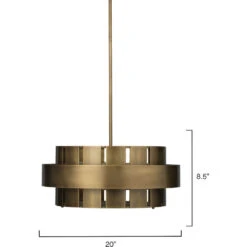 Orbit 3 Light 20 Inch Antique Brass Chandelier Ceiling Light -Lighting Store 5orbi chab 6