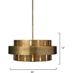 Orbit 4 Light 30 Inch Antique Brass Chandelier Ceiling Light -Lighting Store 5orbi lgab 5