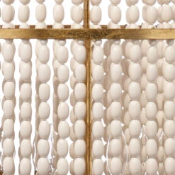 Pacific 6 Light 20 Inch Gold Beaded Chandelier Ceiling Light -Lighting Store 5paci chgo 3 1