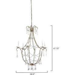 Scarlett 12 Light 34 Inch Champagne And Clear Chandelier Ceiling Light 11 Scarlett 12 Light 34 Inch Champagne And Clear Chandelier Ceiling Light -Lighting Store 5scar cham 2