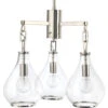 Tear Drop 3 Light 22.00 Inch Chandelier -Lighting Store 5tear3 clni