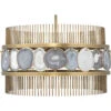 Upsala 8 Light 32 Inch Pale Lavender Agate & Antique Brass Chandelier Ceiling Light -Lighting Store 5upsa lvab 1
