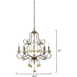 Yellowstone 5 Light 29 Inch Rust And Natural Chandelier Ceiling Light 10 Yellowstone 5 Light 29 Inch Rust And Natural Chandelier Ceiling Light -Lighting Store 5yell natu 2