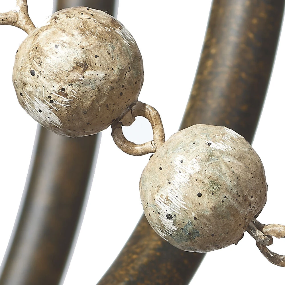 Yellowstone 5 Light 29 Inch Rust And Natural Chandelier Ceiling Light 6 Yellowstone 5 Light 29 Inch Rust And Natural Chandelier Ceiling Light - Image 4