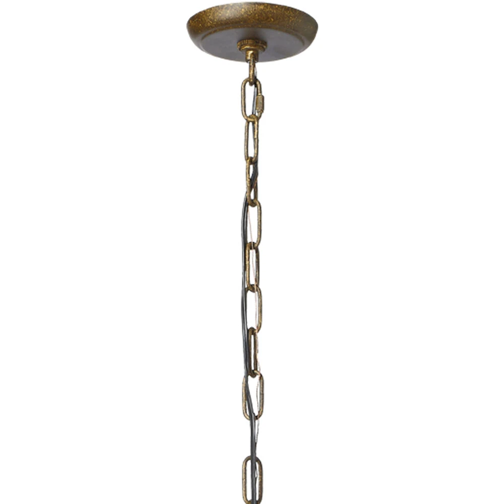 Yellowstone 5 Light 29 Inch Rust And Natural Chandelier Ceiling Light 8 Yellowstone 5 Light 29 Inch Rust And Natural Chandelier Ceiling Light - Image 6