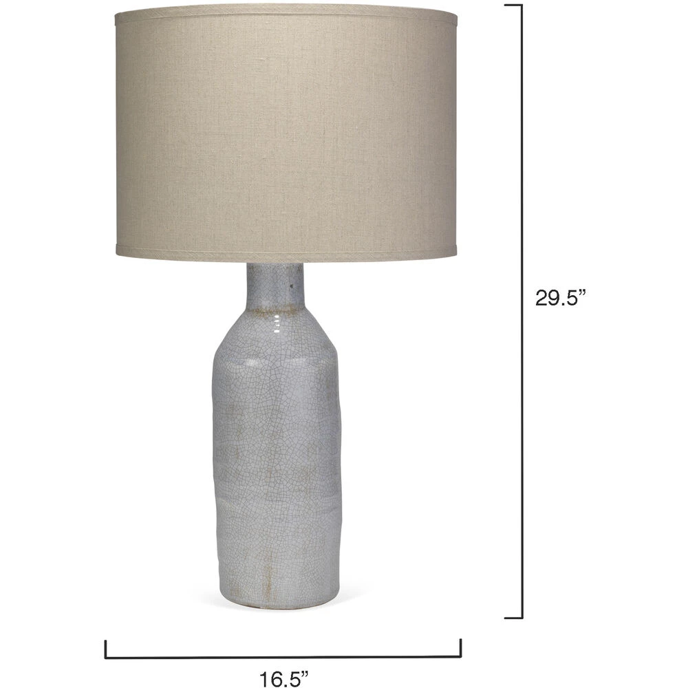 Dimple Carafe 30 Inch 150.00 Watt Lilac Table Lamp Portable Light 4 Dimple Carafe 30 Inch 150.00 Watt Lilac Table Lamp Portable Light - Image 2