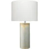 Easton 29.25 Inch 100 Watt Seafoam & Cream Reactive Glaze Table Lamp Portable Light -Lighting Store 9eastontlsea 1