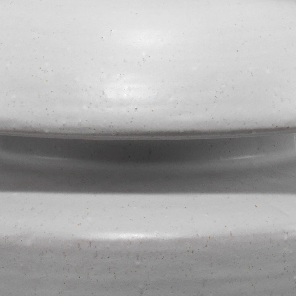 Foundation 22 Inch 100.00 Watt Matte Frosted Grey Ceramic Table Lamp Portable Light 5 Foundation 22 Inch 100.00 Watt Matte Frosted Grey Ceramic Table Lamp Portable Light - Image 3