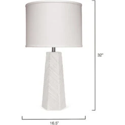 High Rise 32 Inch 150.00 Watt Cream Table Lamp Portable Light 7 High Rise 32 Inch 150.00 Watt Cream Table Lamp Portable Light -Lighting Store 9highristlcr 5