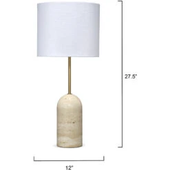 Holt 27.5 Inch 75.00 Watt Brown Table Lamp Portable Light -Lighting Store 9holttlnatra 2