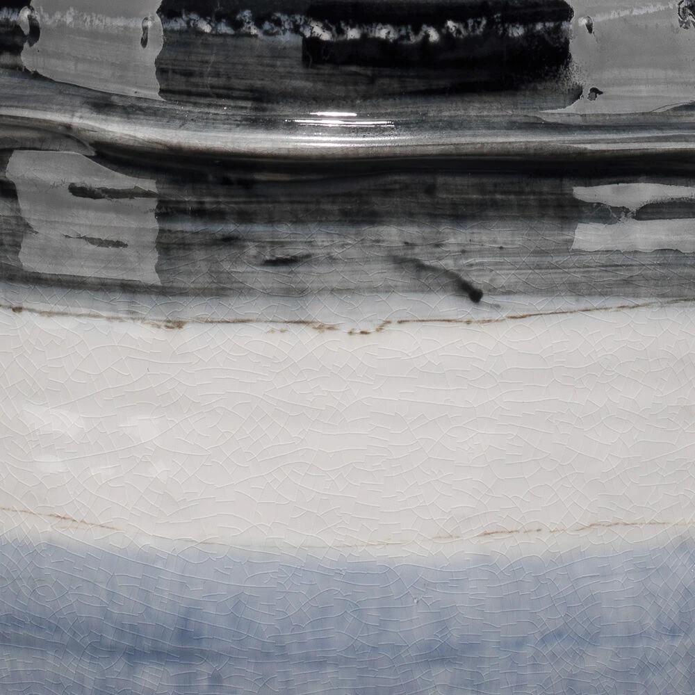 Horizon Striped 32 Inch 150.00 Watt Grey / Black / White Ceramic Table Lamp Portable Light 4 Horizon Striped 32 Inch 150.00 Watt Grey / Black / White Ceramic Table Lamp Portable Light - Image 2