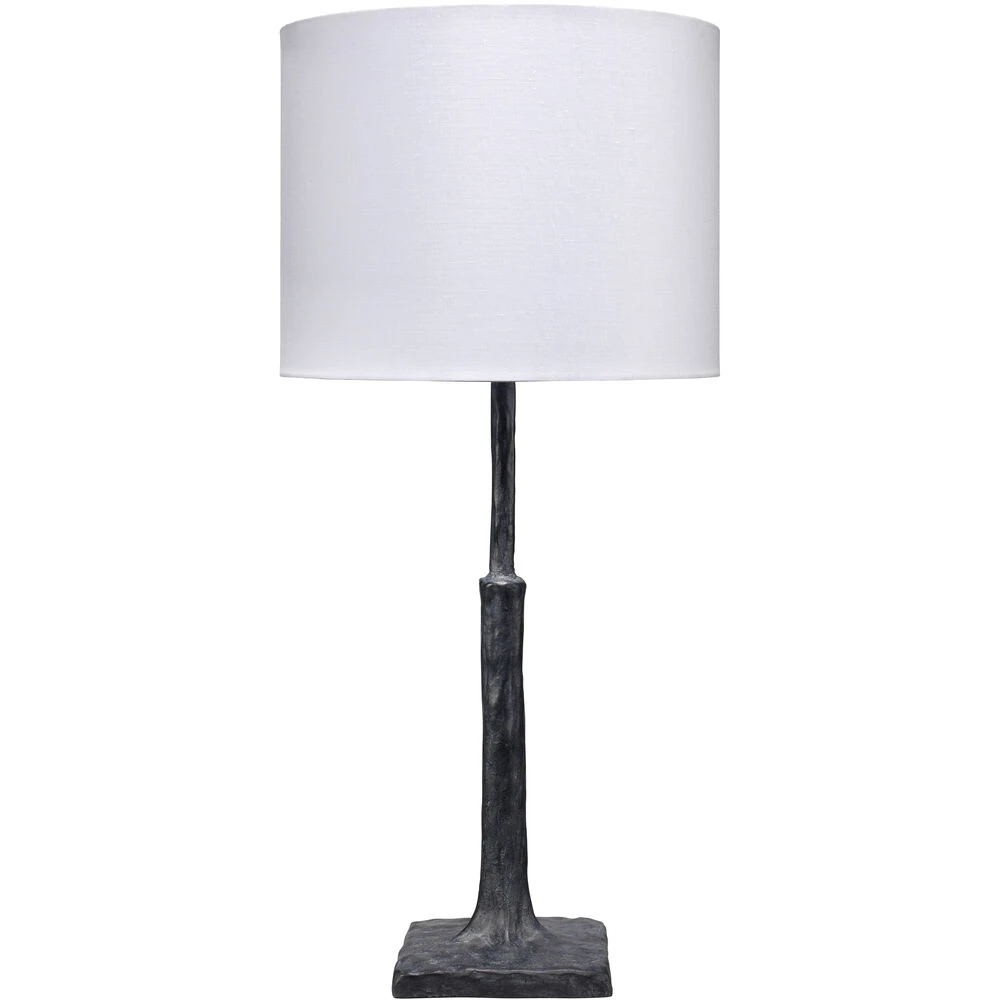 Humble 32 Inch 150.00 Watt Textured Charcoal Plaster Table Lamp Portable Light 3 Humble 32 Inch 150.00 Watt Textured Charcoal Plaster Table Lamp Portable Light