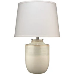 Lagoon 28 Inch 150.00 Watt Cream Ceramic Table Lamp Portable Light