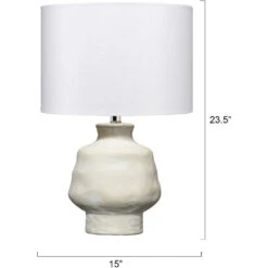 Leith 22 Inch 150 Watt Eggshell Table Lamp Portable Light -Lighting Store 9leithegg 2