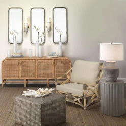 Masonry 27 Inch 150.00 Watt Grey Ceramic Table Lamp Portable Light -Lighting Store 9masogrd131c 4