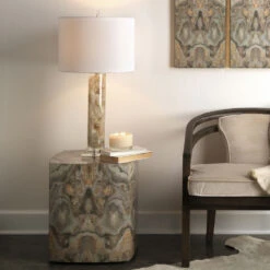 Peyton 31 Inch 100.00 Watt Natural Table Lamp Portable Light -Lighting Store 9peytontlnat 3