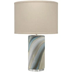 Terrene 26 Inch 150.00 Watt Grey Table Lamp Portable Light