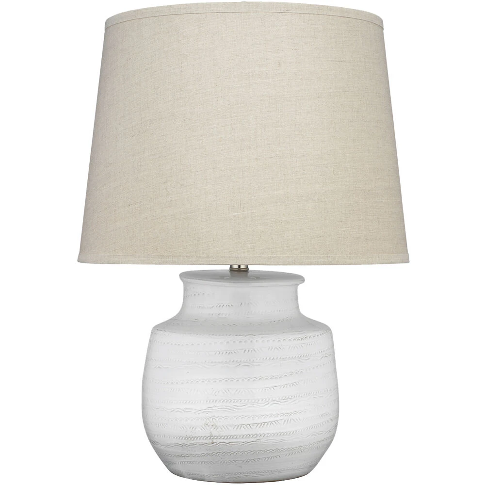 Trace 26 Inch 150.00 Watt White Table Lamp Portable Light 3 Trace 26 Inch 150.00 Watt White Table Lamp Portable Light