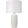 Trace 32 Inch 150.00 Watt White Table Lamp Portable Light -Lighting Store 9tracwhd131l