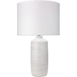 Trace 32 Inch 150.00 Watt White Table Lamp Portable Light