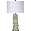 Alignment 26.5 Inch 100.00 Watt Cement Table Lamp Portable Light -Lighting Store ls9alignmegr